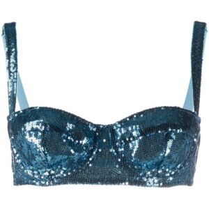 Dolce & Gabbana sequined balcony bra