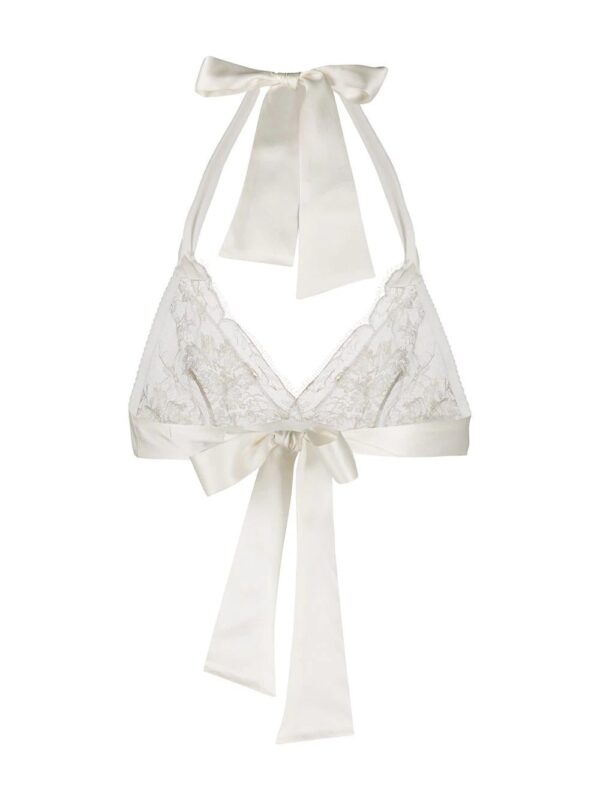 Gilda & Pearl  Reverie lace and satin bra - Image 2