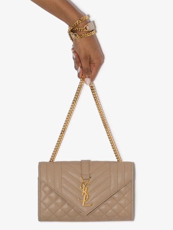 Saint Laurent small Envelope shoulder bag - Image 4