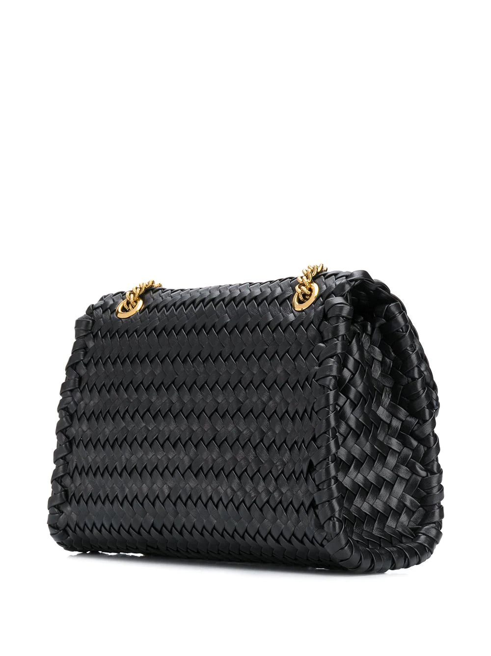 Dolce & gabbana logo-plaque woven shoulder bag - Image 2