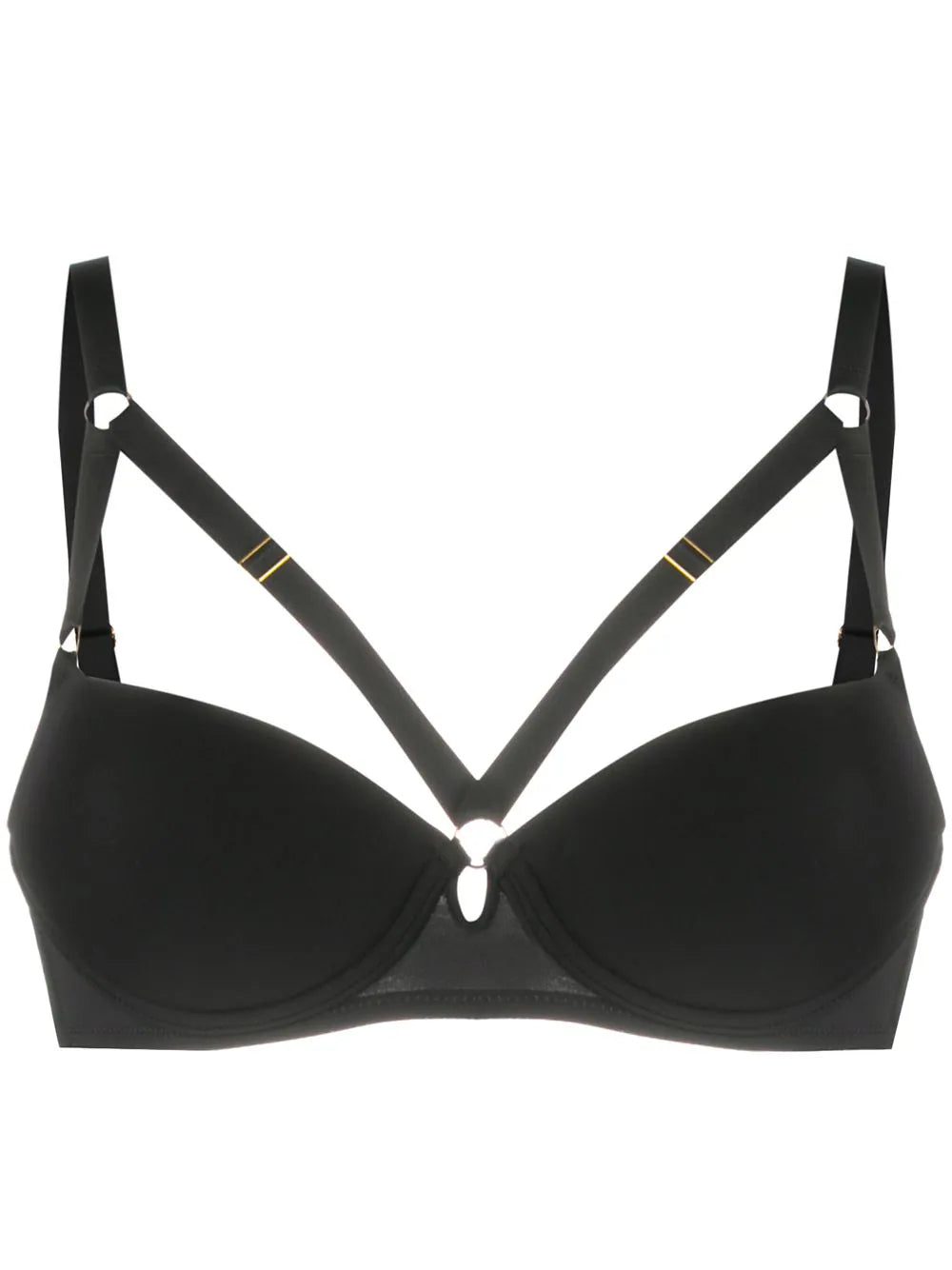 Maison Close strap-embellished padded bra