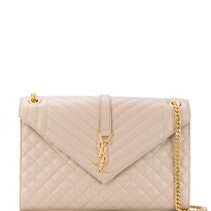 Saint Laurent  Envelope quilted shoulder bag