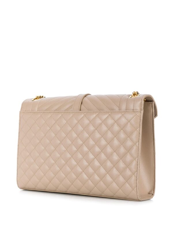 Saint Laurent  Envelope quilted shoulder bag - Image 3