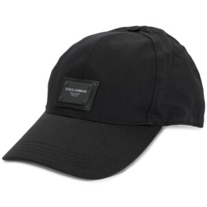 Dolce & Gabbana logo-tag baseball cap