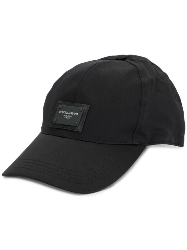 Dolce & Gabbana logo-tag baseball cap