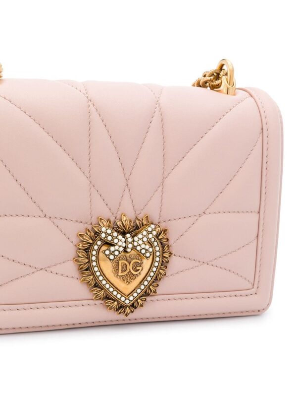 Dolce & Gabbana small Devotion quilted crossbody bag - Image 4