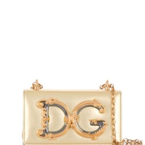 Dolce & Gabbana DG Girls leather phone bag