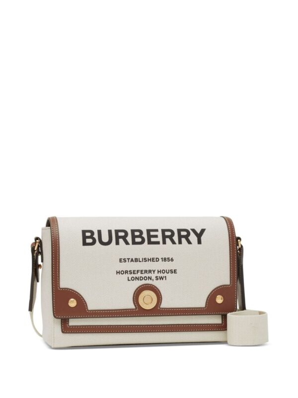 Burberry Horseferry print canvas note shoulder bag - Image 5