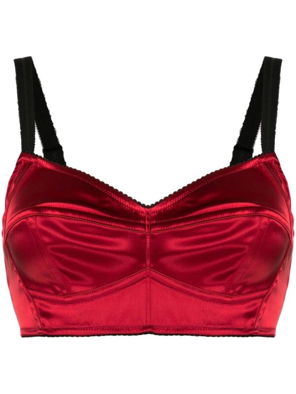 Dolce & Gabbana  satin bustier top