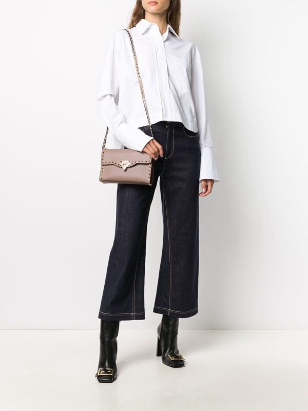 Valentino Garavani small Rockstud leather crossbody bag - Image 2