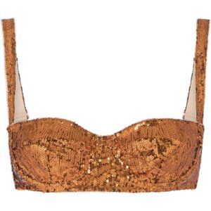Dolce & Gabbana sequin-embellished balcony bra
