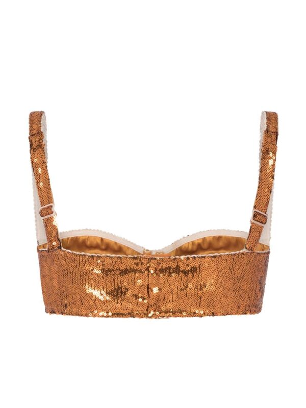 Dolce & Gabbana  sequin-embellished balcony bra - Image 2