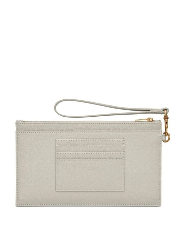 Saint Laurent  monogram quilted clutch bag - Image 2