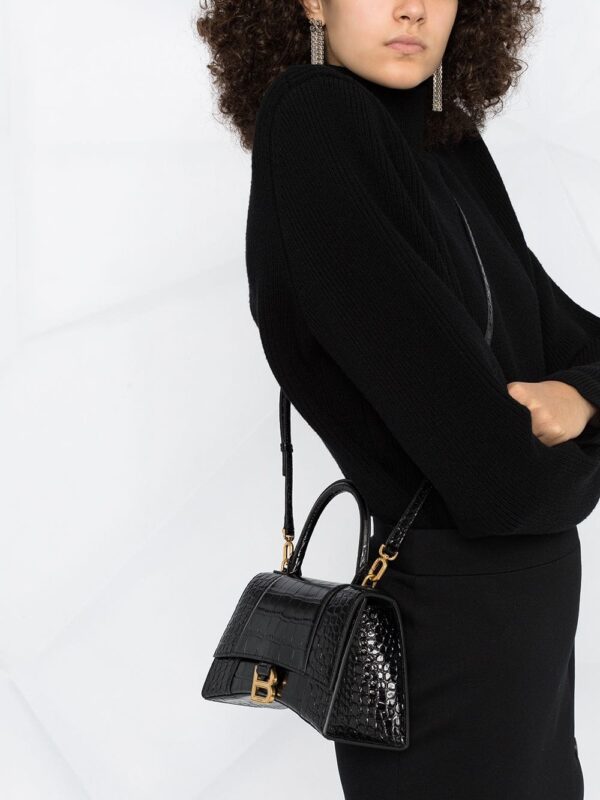 Balenciaga small Hourglass top-handle bag - Image 3