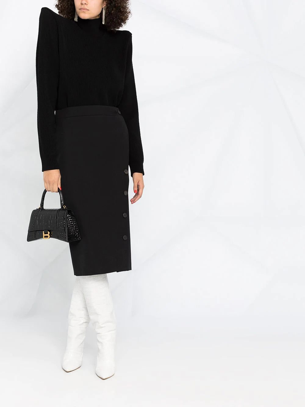 Balenciaga crocodile effect tote bag - Image 2