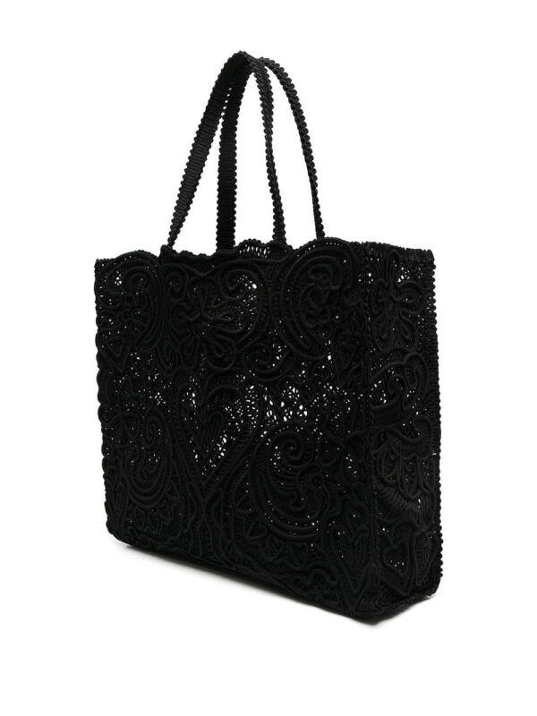 Dolce & Gabbana large Beatrice cordonetto lace tote bag - Image 3