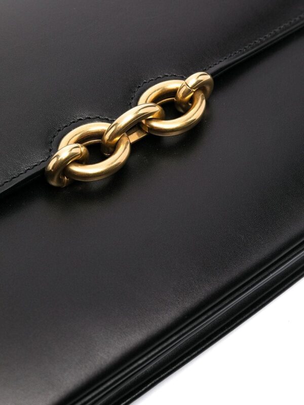 Saint Laurent Le Maillon leather satchel - Image 4