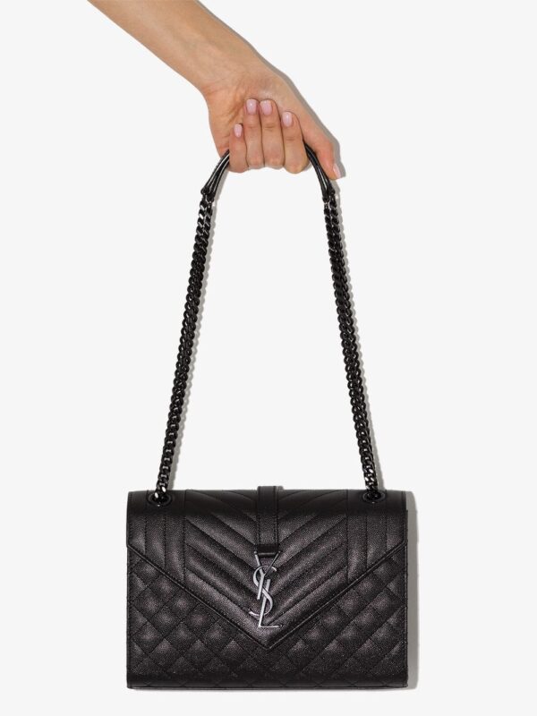 Saint Laurent medium Envelope shoulder bag - Image 4