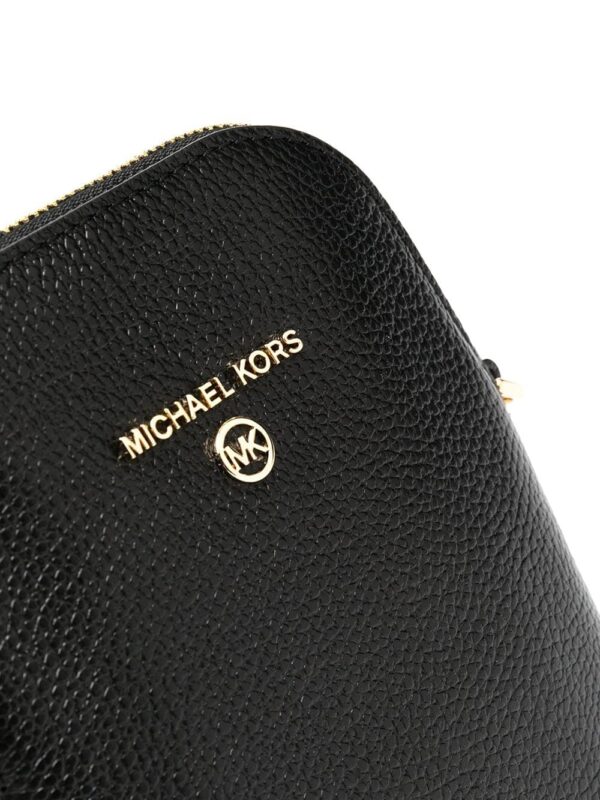 Michael Michael Kors leather shoulder bag with chain-link strap - Image 4