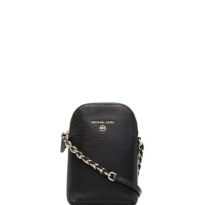 Michael Michael Kors leather shoulder bag with chain-link strap