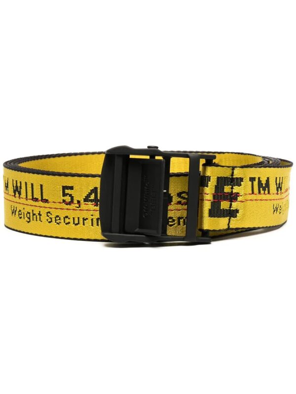 Off-White  logo-tape adjustable-fit belt