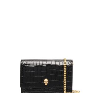 Alexander McQueen skull motif crossbody bag