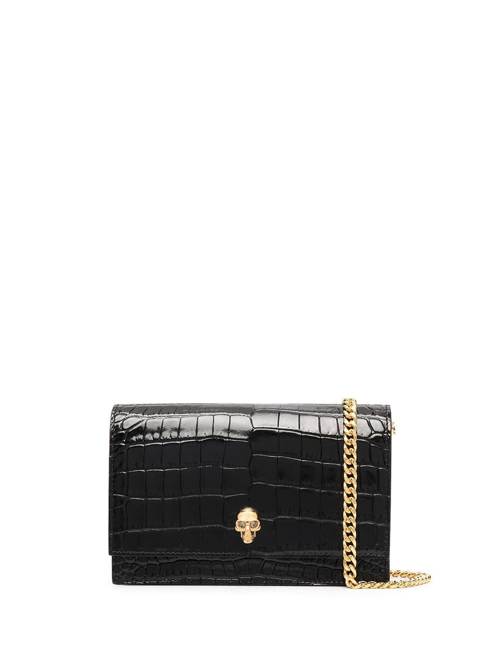 Alexander McQueen skull motif crossbody bag