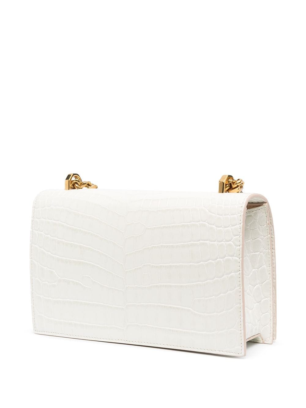 Alexander McQueen Jewelled embossed shoulder bag - Image 3