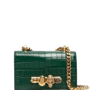 Alexander McQueen mini jewelled satchel