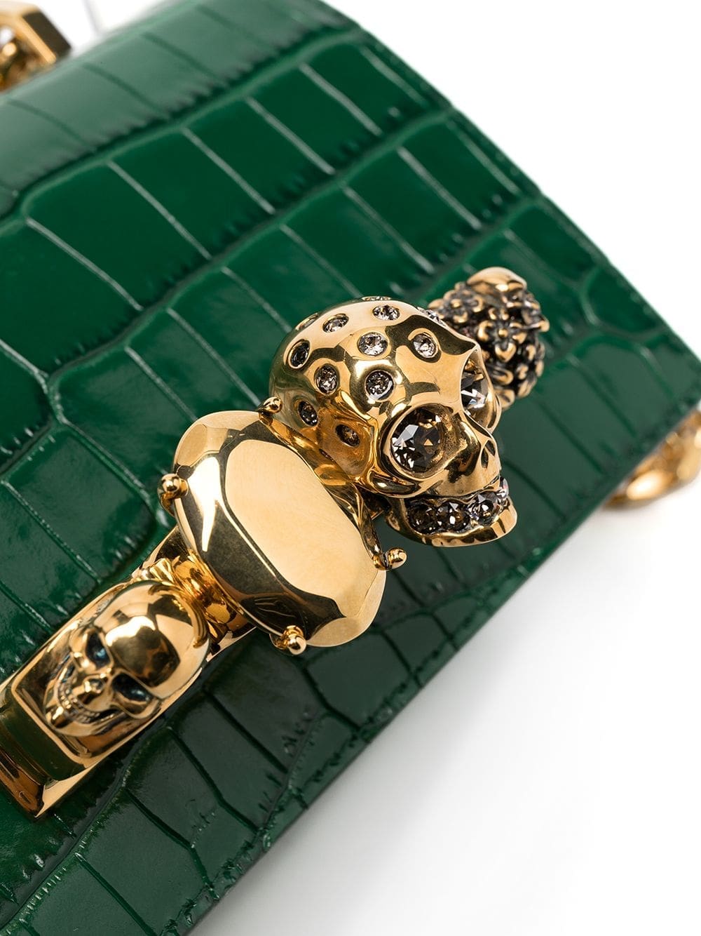 Alexander McQueen mini jewelled satchel - Image 5