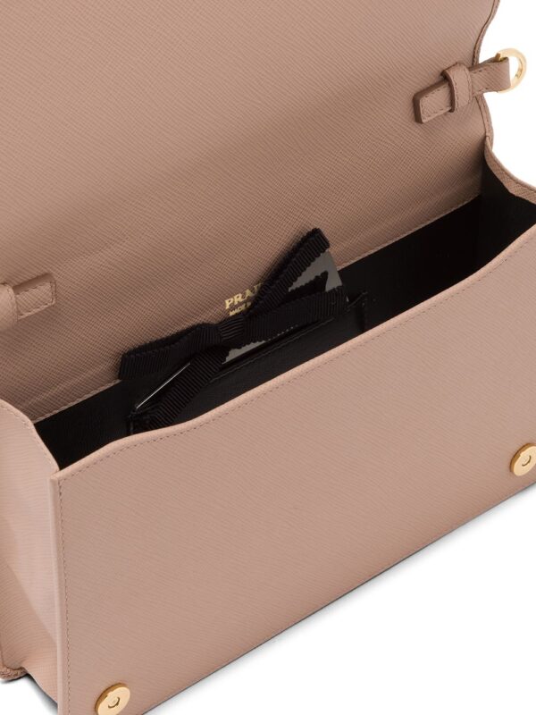 Prada  Saffiano mini leather bag - Image 4
