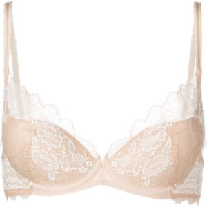 Wacoal lace-detail moulded bra