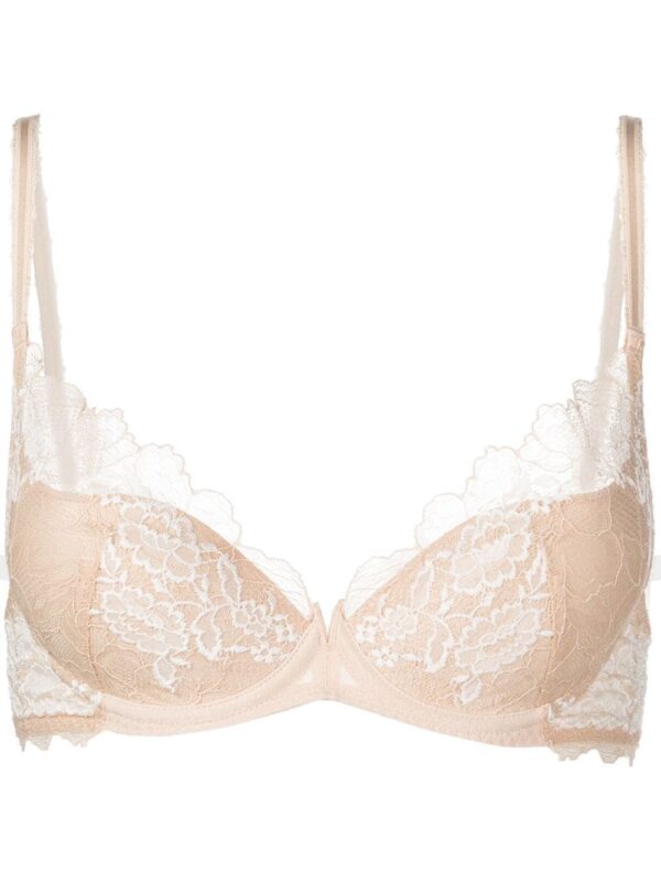Wacoal  lace-detail moulded bra