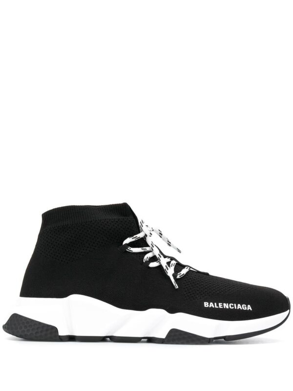 Balenciaga Speed lace-up knitted sneakers - Image 2
