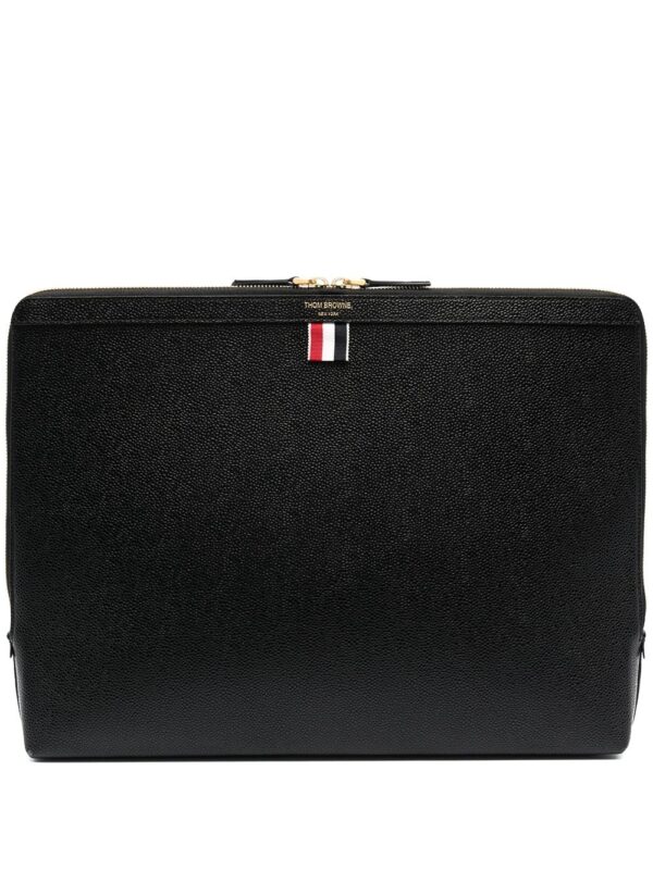 Thom Browne pebbled calf leather backpack