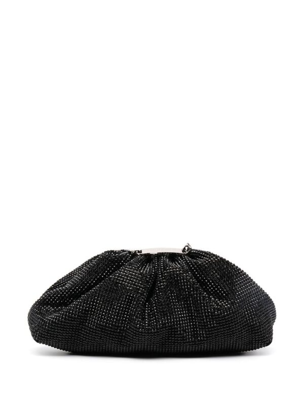 Philipp Plein crystal-embellished clutch bag