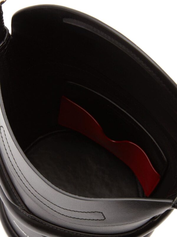 Alexander McQueen black the curve small leather cross body bag - Image 5