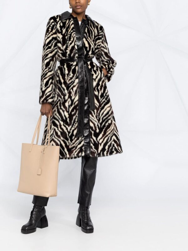 Saint Laurent logo-print leather tote bag - Image 2