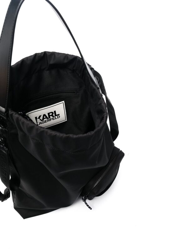 Karl Lagerfeld Rue St-Guillaume drawstring backpack - Image 5