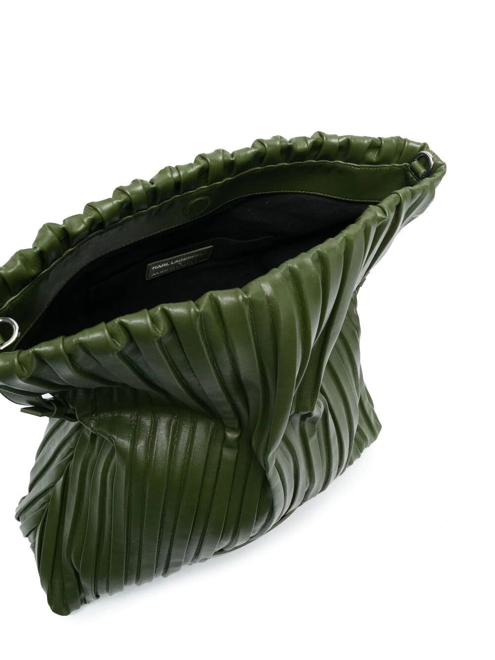 Karl Lagerfeld x Amber Valletta pleated folded tote bag - Image 4
