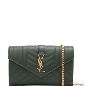 Saint Laurent  Envelope logo shoulder bag