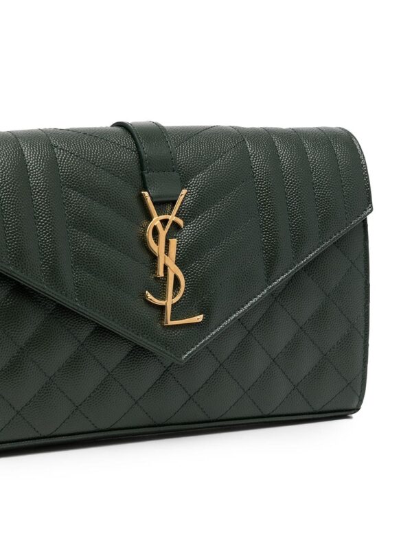 Saint Laurent  Envelope logo shoulder bag - Image 4