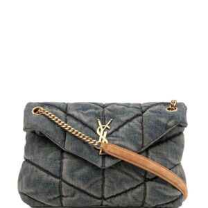 Saint Laurent  Loulou denim shoulder bag