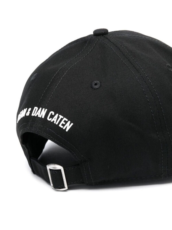 DSQUARED2 logo-print six-panel cap - Image 2