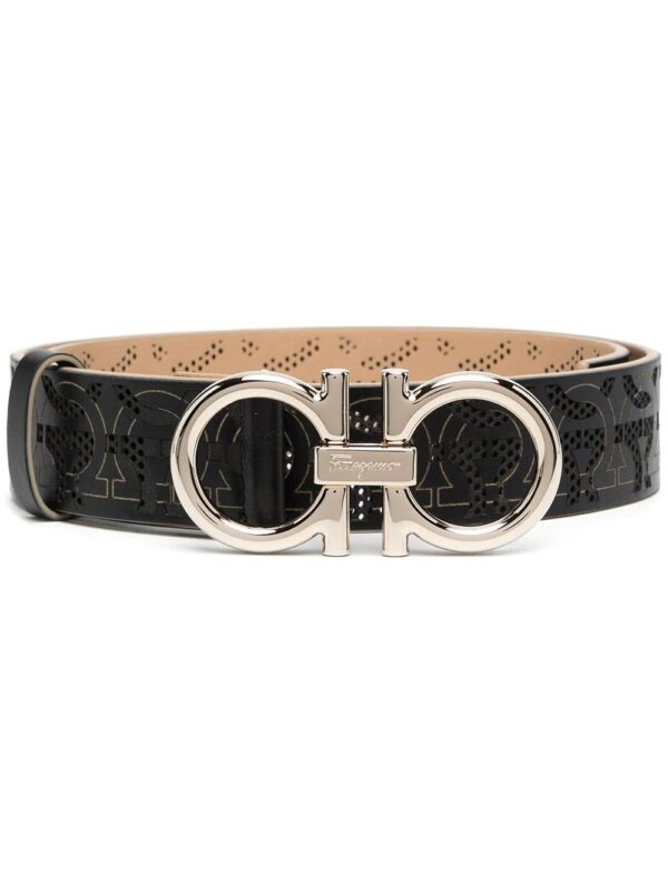Ferragamo  Gancini leather belt