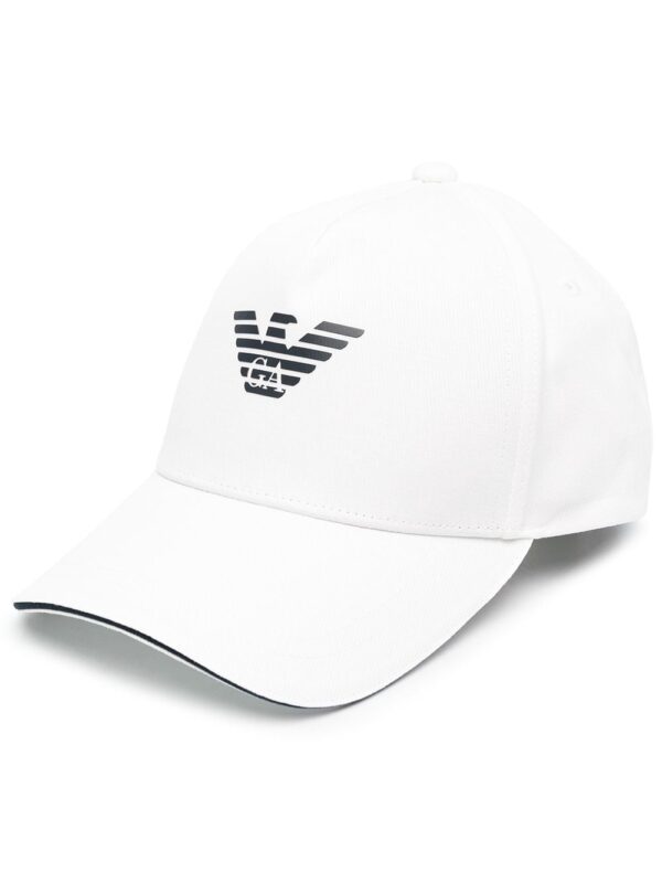 Emporio Armani logo-embroidered baseball cap
