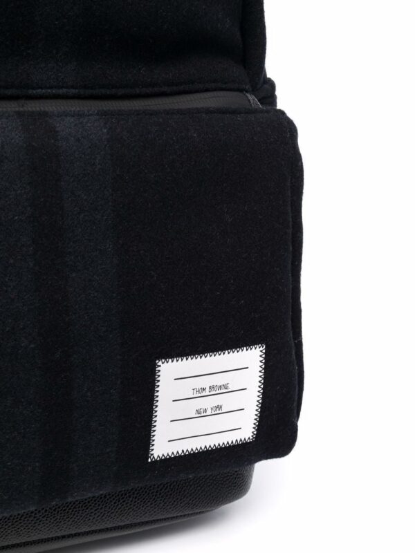 Thom Browne double-face 4-Bar Easy backpack - Image 5