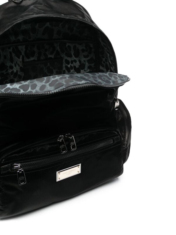 Dolce & Gabbana logo-plaque backpack - Image 5
