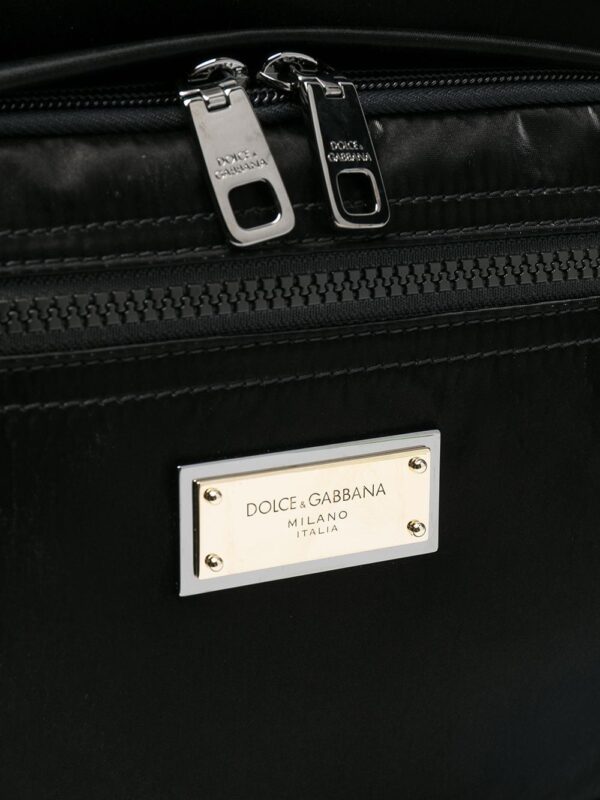 Dolce & Gabbana logo-plaque backpack - Image 4
