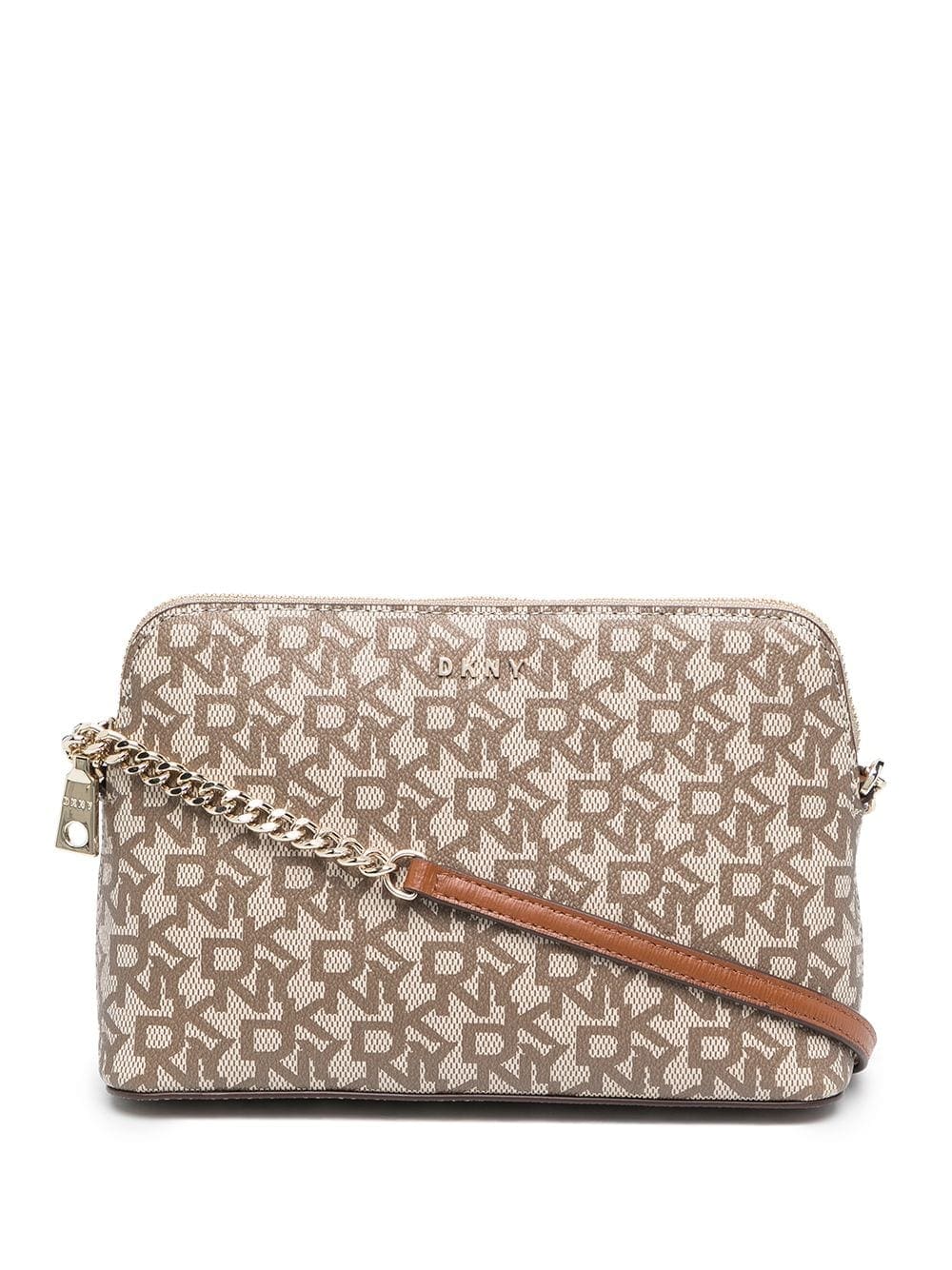 DKNY Bryant monogram-print crossbody bag